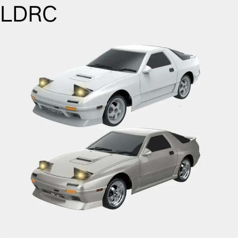 LDRC LD1803 NXS 1/18 2WD Drift Car RTR 2.4G ESP Gyroscope LED Lights Full Scale Controlled Model Toys C260305