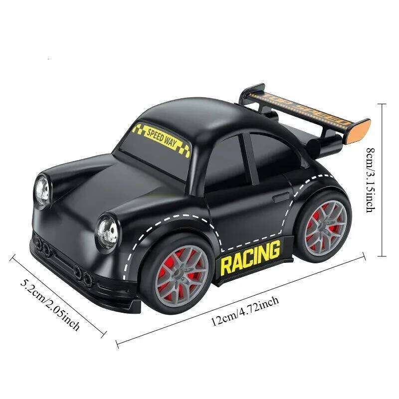 2.4G mini RC smart drift car with lights and sounds, multi-function remote control, suitable for indoor/outdoor entertainment C260305