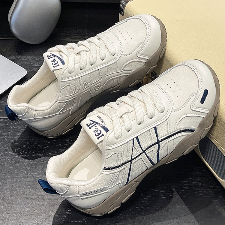 Cowhide Edition Little White Shoes Women's Virtue Training Shoes 2026 Spring Internet Celebrity Ins Leather Waterproof Casual Sports Mountaineeri