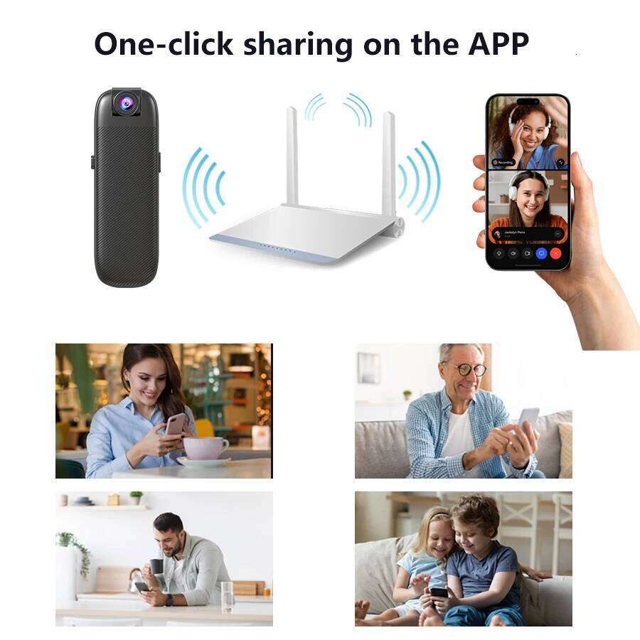 BERRY IOT Mini 1080P Wireless WIFI Surveillance IP Camera HD Night Vision Recording Video Human Shape Detection 26W0306