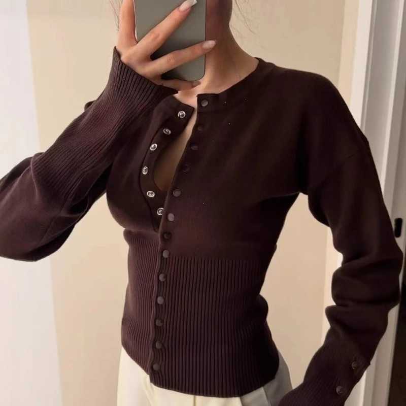 Pink Twist Cotton Long Sleeve Knitted Cardigan Women Simple Button Casual Preppy Style Jumper Sweet Cute Simple Sweater Top New M260306