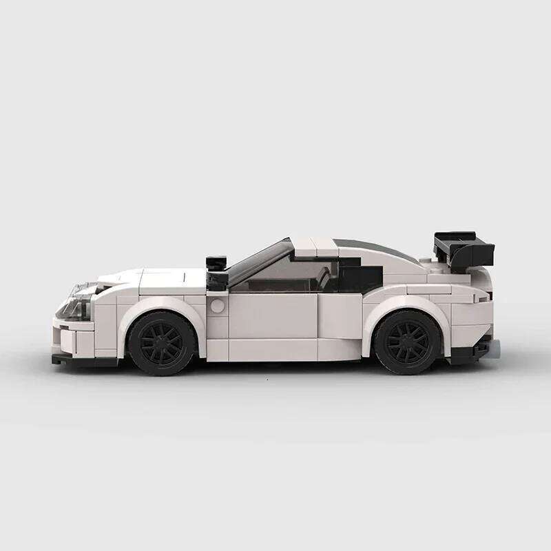 Moc MK4 Supra Fast Furious Speed Racer Cars City Sports Vehicle Building Blocks Creative Educational Toys Boys Z260305