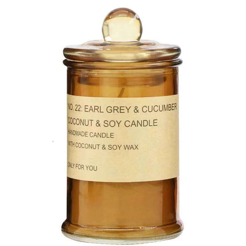 Aromatherapy Cover Eternal Life Flower Bedroom Decoration Candle Glass DIY Making Dustproof jar W260304 W260305