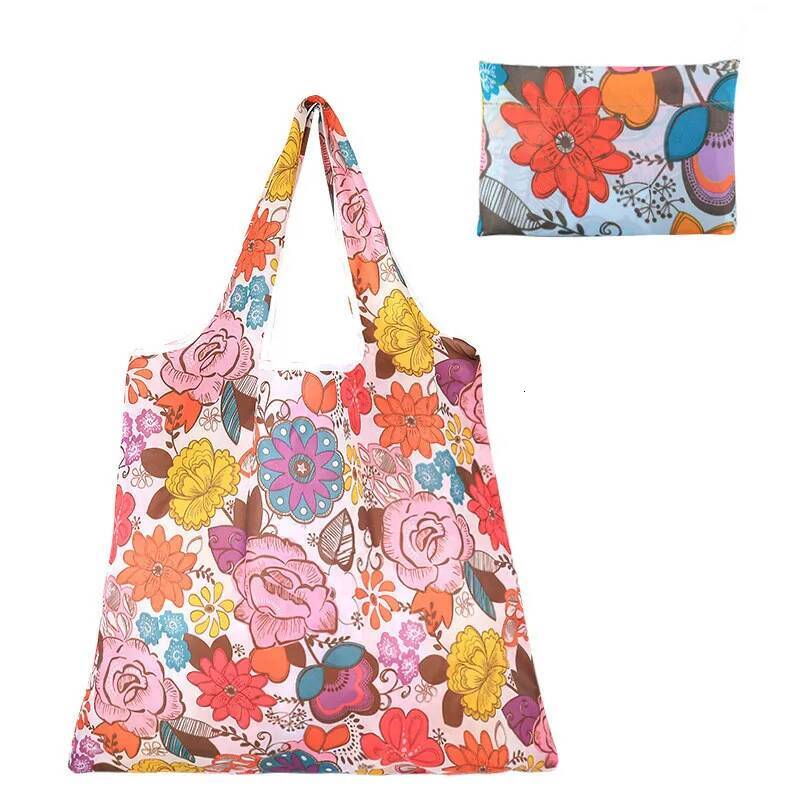 Bestseller Multiple Styles Large Capacity Folding Shopping Lightweight Washable Recycle Tote Eco Friendly Portable Storage Bag ddmybear