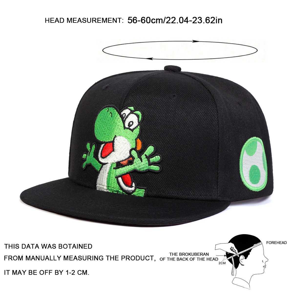 Unisex Dinosaur Embroidery Hip-hop Hats Spring Autumn Outdoor Adjustable Casual Baseball Caps Sunscreen Hat Sports Cap S260306
