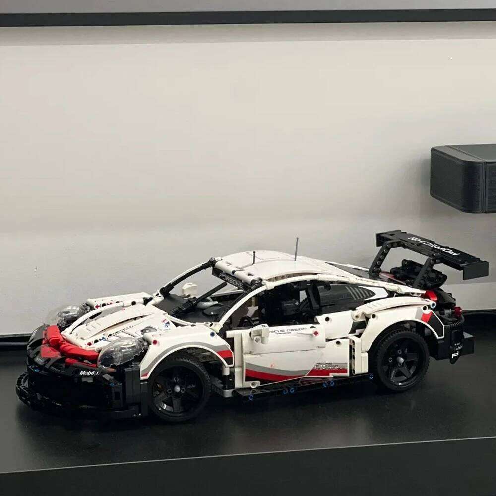 1580PCS Technical RSR Super Racing Car Building Blocks Retro Sport Vehicle Model Assemble Bricks Toys Gift For Children Kids Z260305