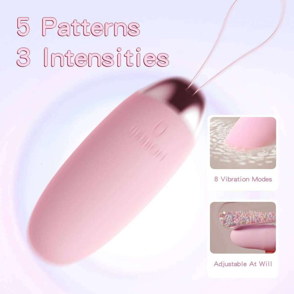 Jissbon For 18 Clitoris Egg Vibrator with 8 Vibration Modes Remote Control Dildo Machine Women Sex Toys W260305