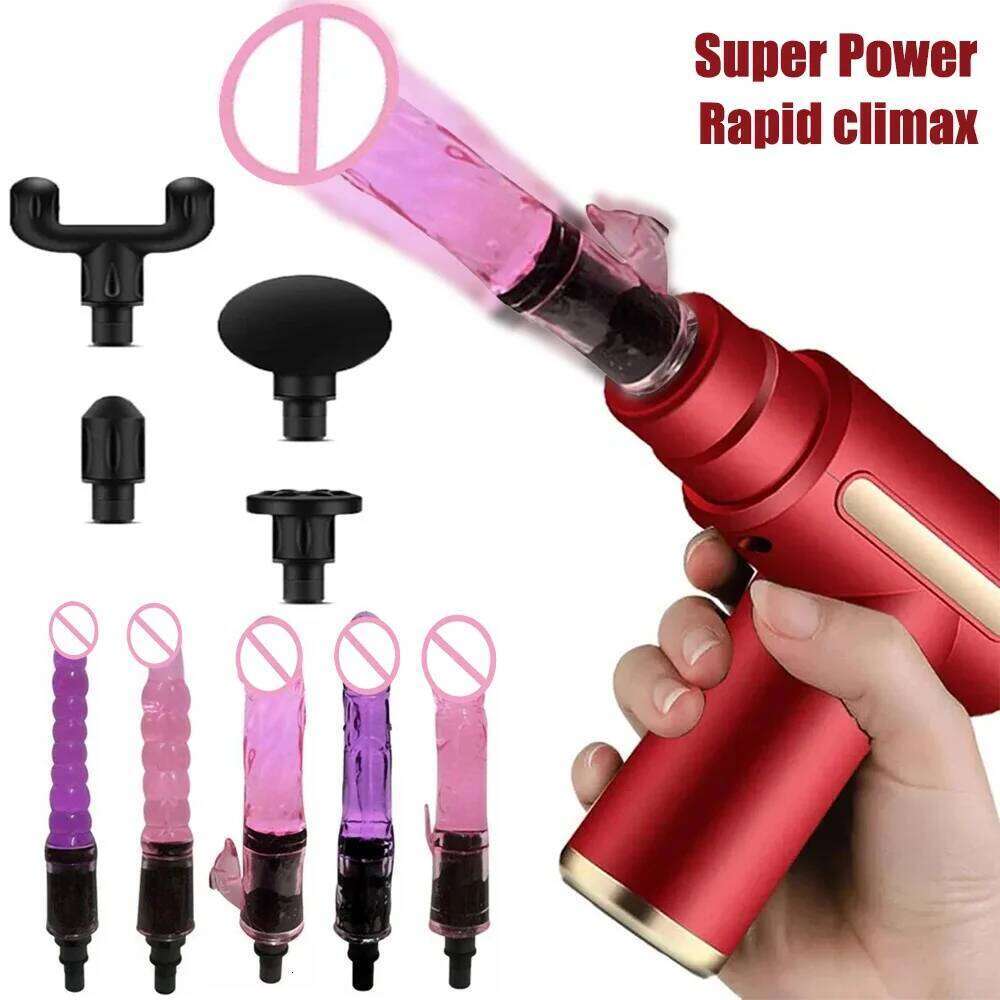 2025Mini Massage Gun Automatic Silent Male Female Toy Sex Masturbation Machine Dildo vibrator Adult Gift W260305