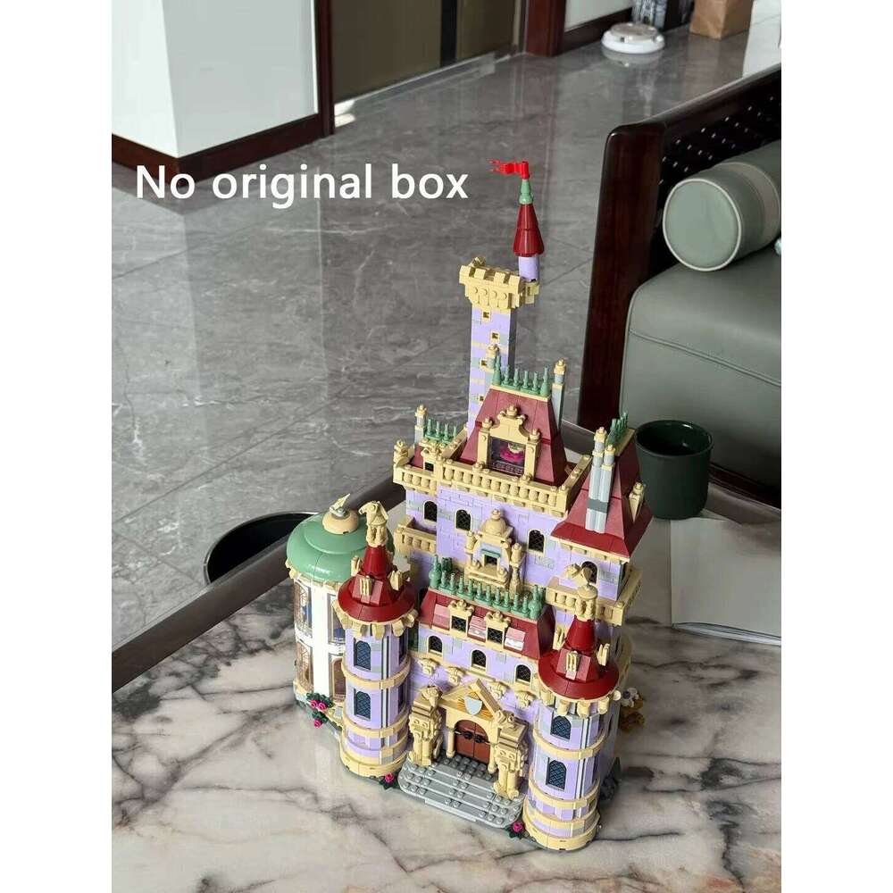 New Romantic castle model brick decoration birthday building block toy gift for boys and girls Z260305