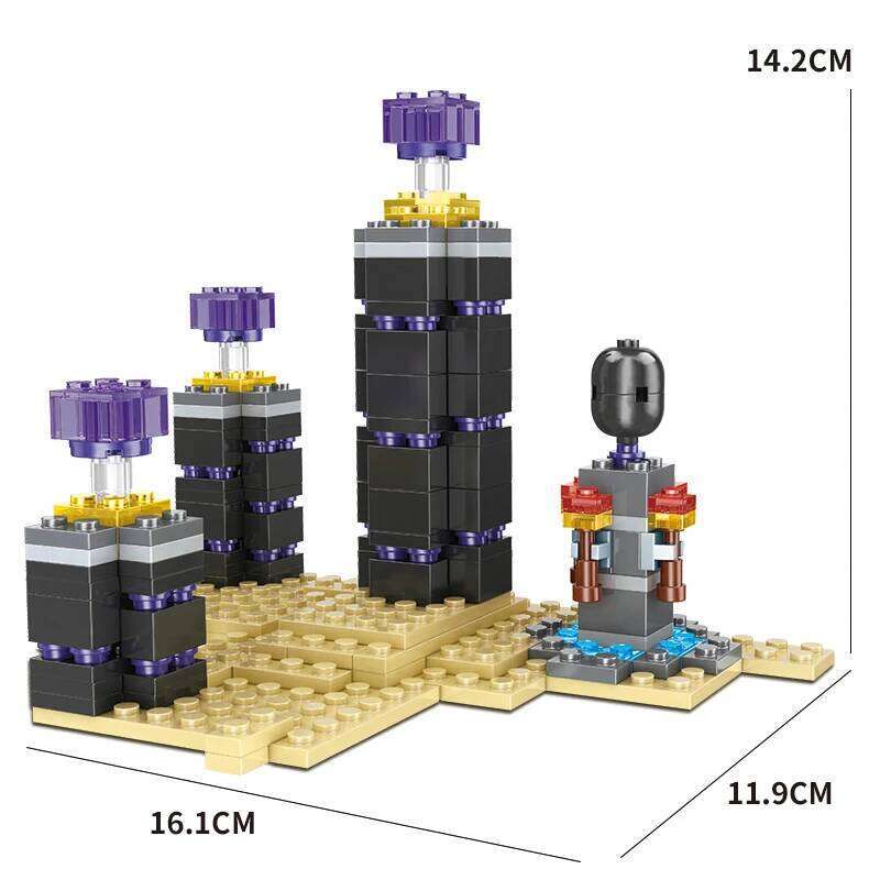 475PCS,Black Dragon, children's educational building blocks toy, My world,Christmas gift, birthday gift Z260305