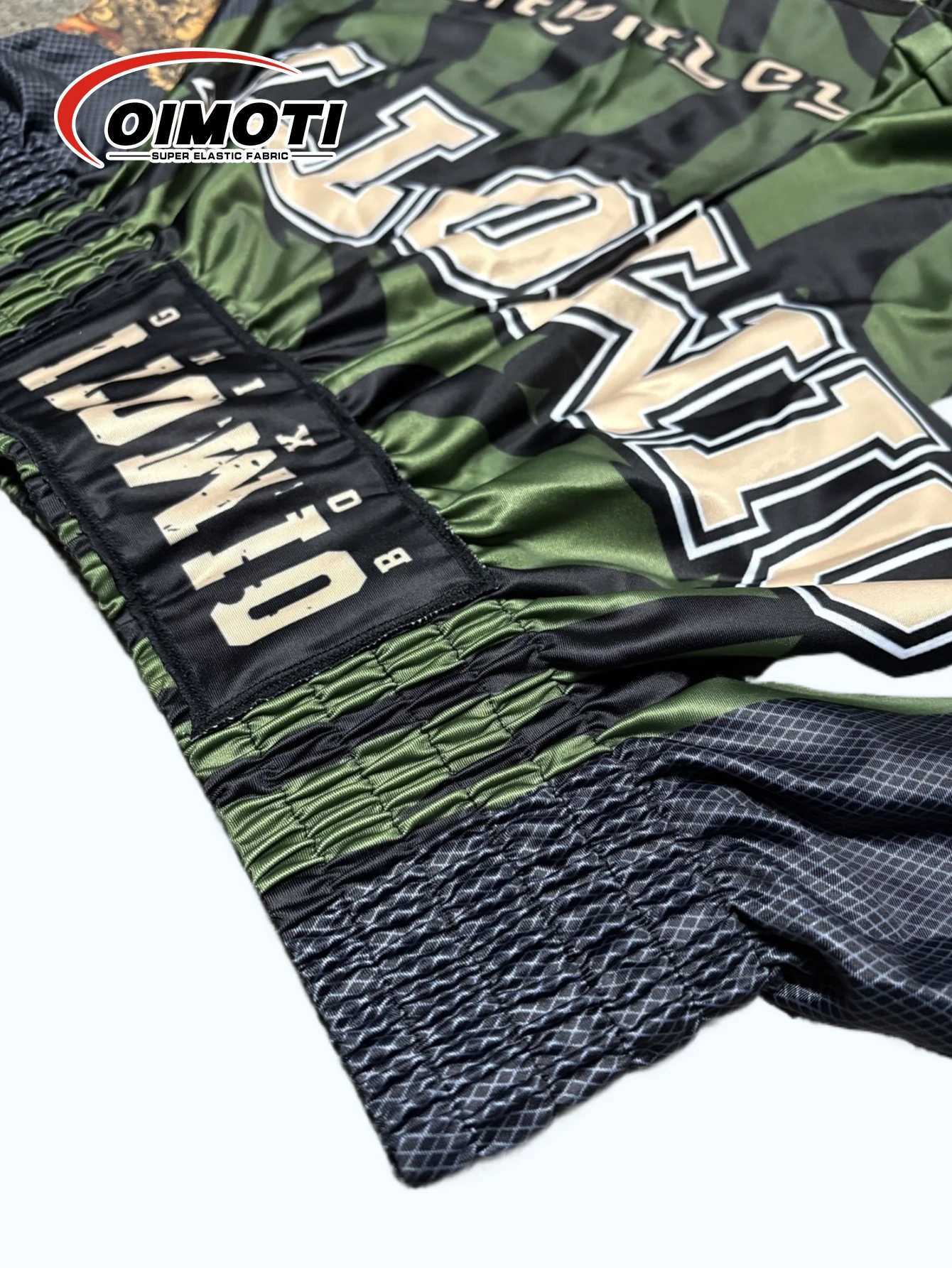 ONE Fitness Quick Dry Elastic Sports Shorts for Men Casual Martial Arts Boxing Wrestling Training Pants X2603061