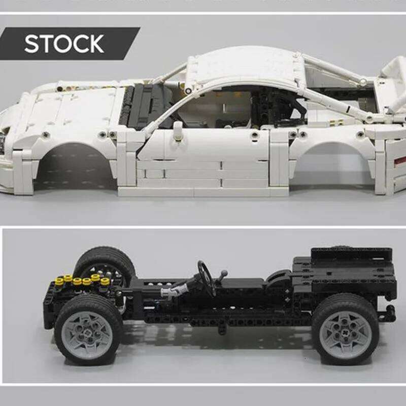 NEW MOC-209553 Supra MK4 1:12 Scale Technologys Building Block Hypercar Super Racing Car Assembly Toys Model Boys Birthday Gifts Z260305