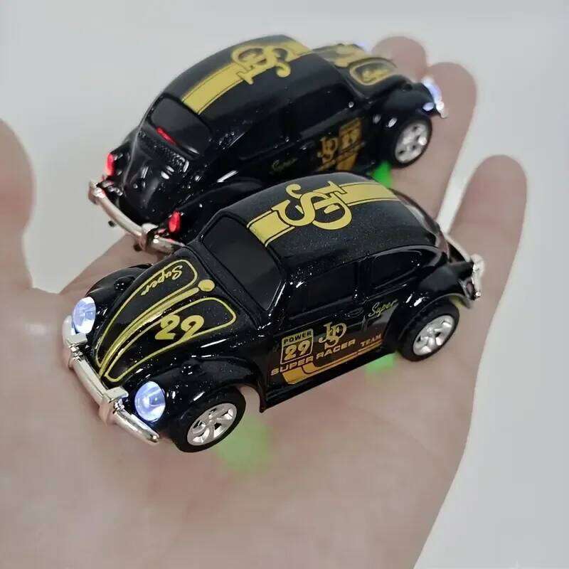 1/64 Drift Small Remote Control Wireless Mini Retro Simulation Beetle Alloy Model Boy Toy Car C260305