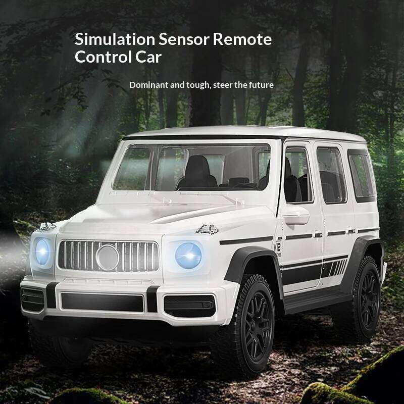 Jjrc 1:14 Gesture Sensing Door Opening Projection Charging Simulation Remote Control Off-Road Climbing Car Model Boy Toy Gift C260305