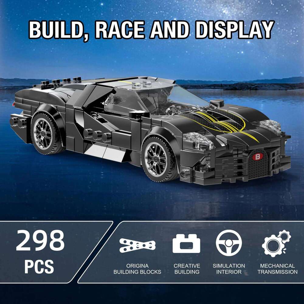 Speed Sport Model City Classic Racing Vehicle Building Blocks Super Racers Car Bricks Kids Toys Gifts Desktop Decoration Z260305