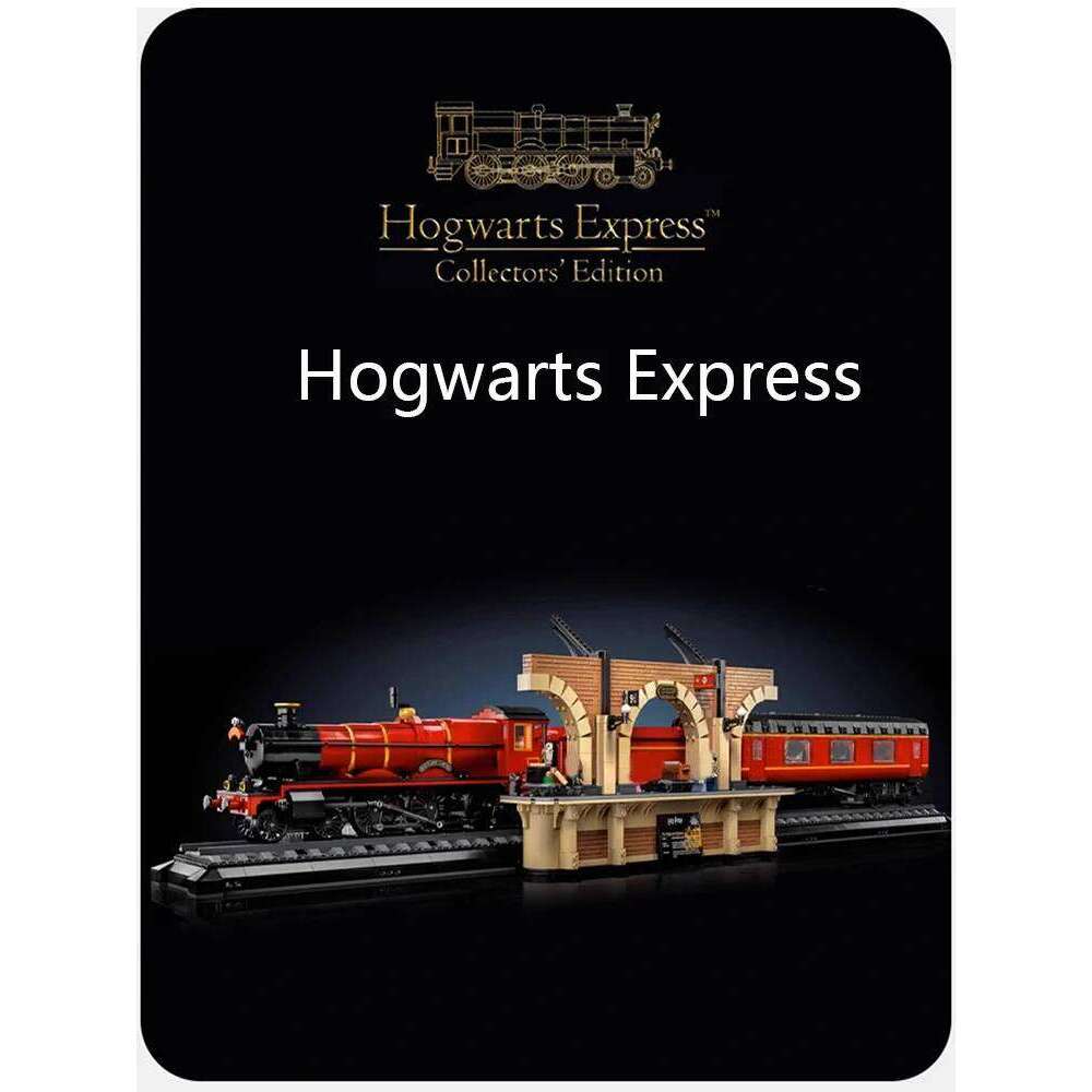 Chinese 5600pcs Red Express Large Train Station Assembly Puzzle Building Blocks Toy Model Boy Gift Z260306