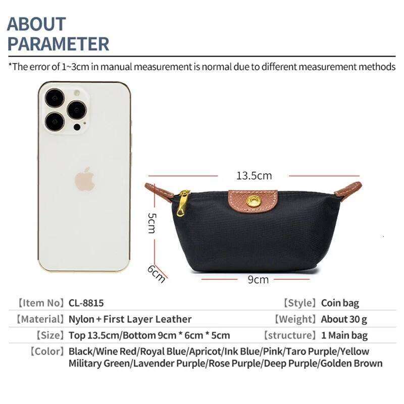 Mini Exquisite Zero Wallet Lightweight and Fashionable Dumpling Portable Lipstick Earphone Storage Bag Coin Purse for Women C260304