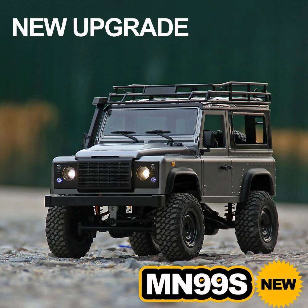 1/12 MN99s Rc Car MN Model 2.4G RTR Remote Control 4WD Off-road Climbing Crawler Defender Pickup Truck Toys for Children C260305