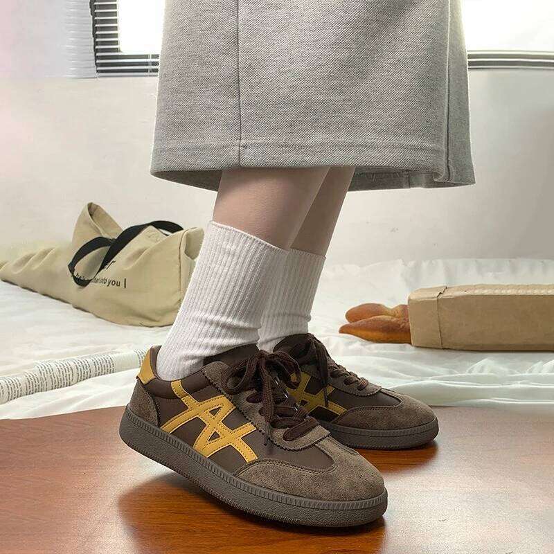 2025 Spring and Autumn New Women's Comfortable Soft Flat Fashion Retro Casual Shoes