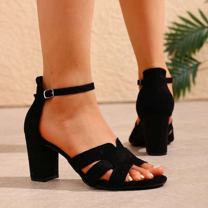 2025 New Women's Plus Size Casual Anti-Slip Sandals Fashion Comfort High Heels