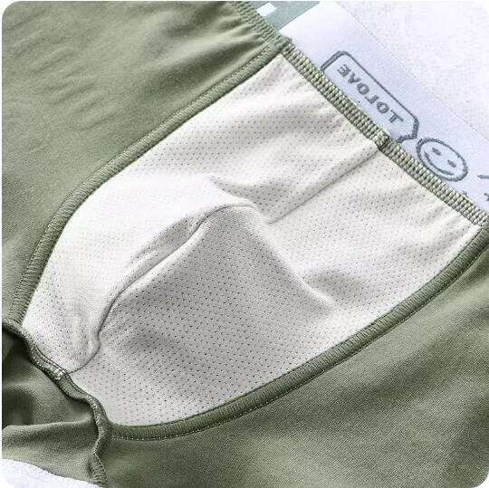 1/3pcs Men Underwear Sports Boxer Shorts Cotton Solid Color Sexy Panties Fashion Breathable Comfortable Underpants man U Convex