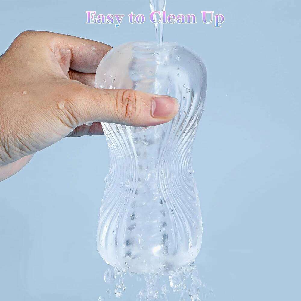 Masturbator Pocket Pussy TPE Male Masturbation Sleeve Penis Training 3D Realistic Texture Couple Adult Sex Toys & Game W260305