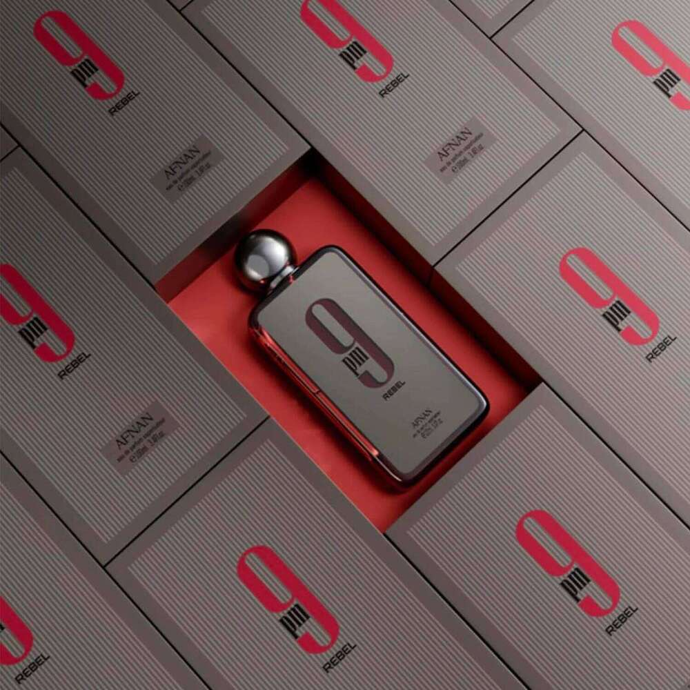 AFNAN 9AM 9PM Rebel Dive Elixi Cologne Unisex Eau De Toilette Arabic Perfume for Women Men Noble 100 ML 3.4 oz 26H0306