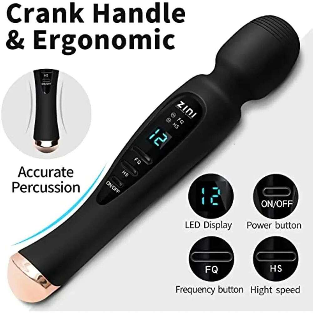 Machine Powerful AV Magic Wand Vibrators for Women Dildo Adult Products Masturbation Clitoral Stimulation Massager Sex Toy W260305