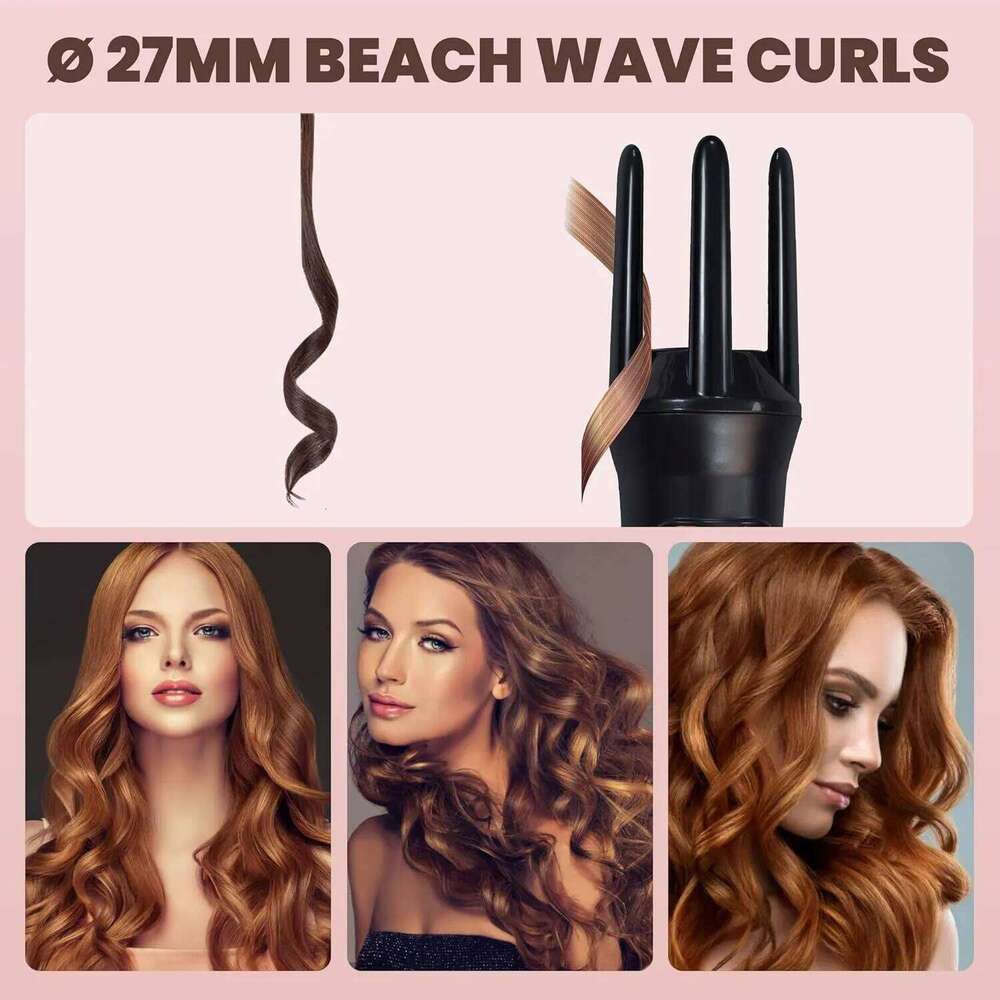 Auto Rotating Ceramic Automatic Styling Tool Iron Curling Wand Air Spin and Curl Curler Hair Waver 26Y0305