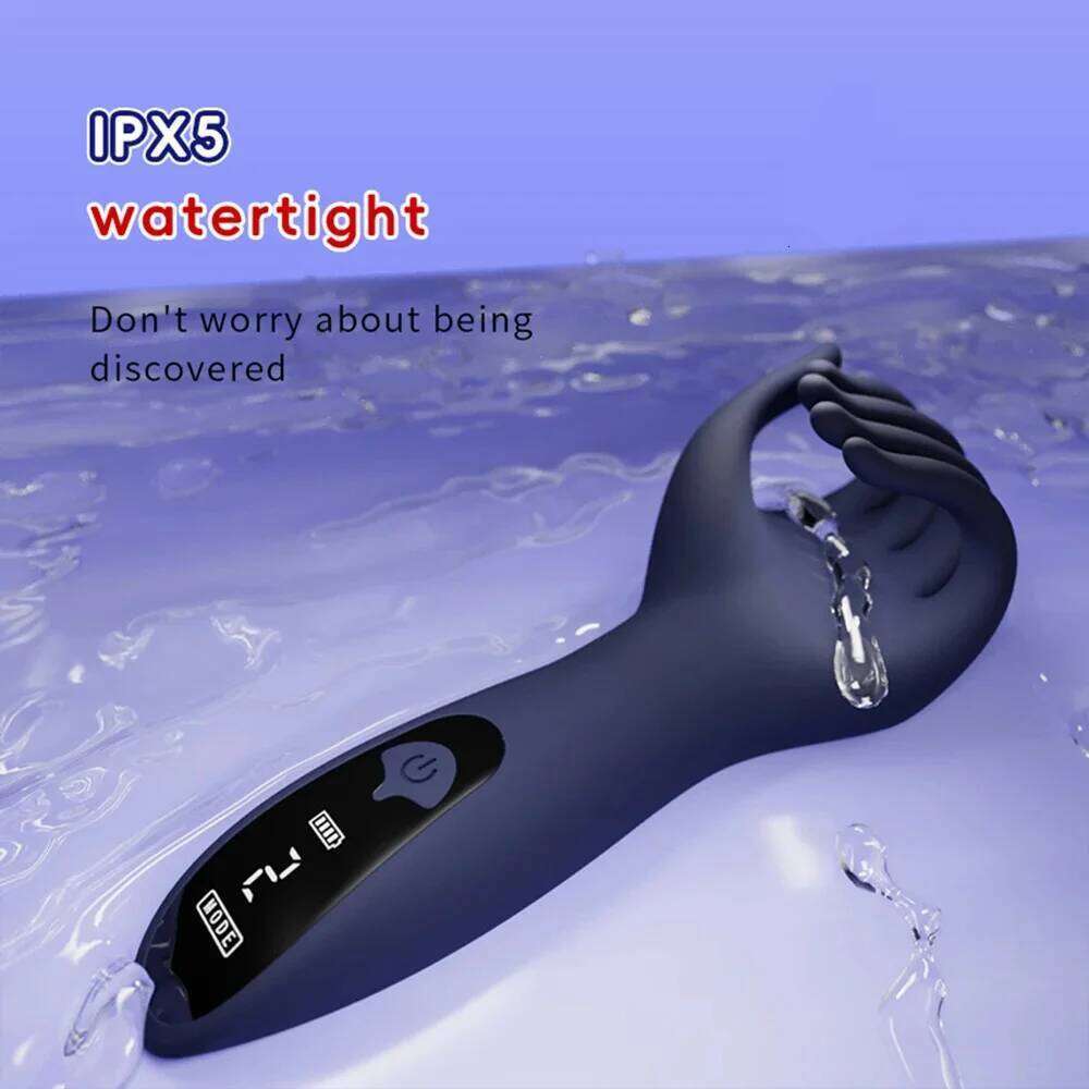 Male Electric Vibrator Simulation Hand Glans Penis Masturbation Training Device for Mens Endurance Delay Control Sex Toys W260305