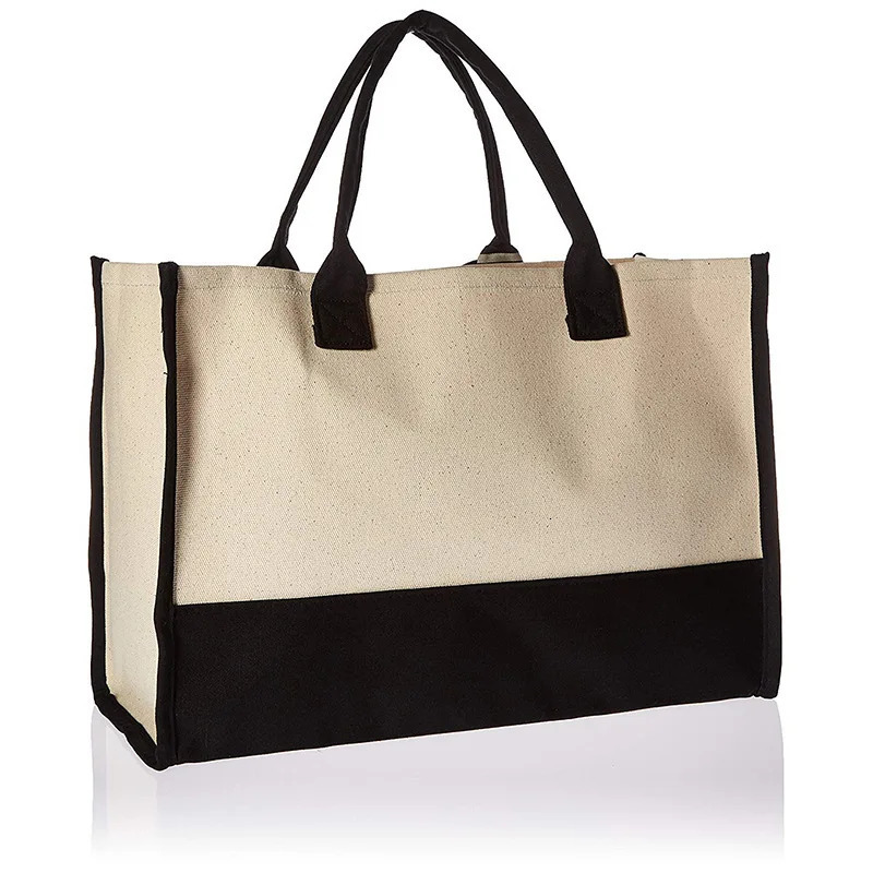 Tote Bag Fashion Canvas Totes Letters Flower Portable Beach Shoulder Shopping Casual Beach Bag Large Capacity Handbag Wholesale 260303