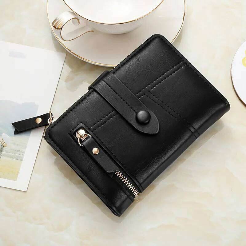 Women's Short Women Coin Purse Fashion Wallets Woman Card Holder Small Ladies Wallet Female Hasp Mini Clutch for Girl C260304