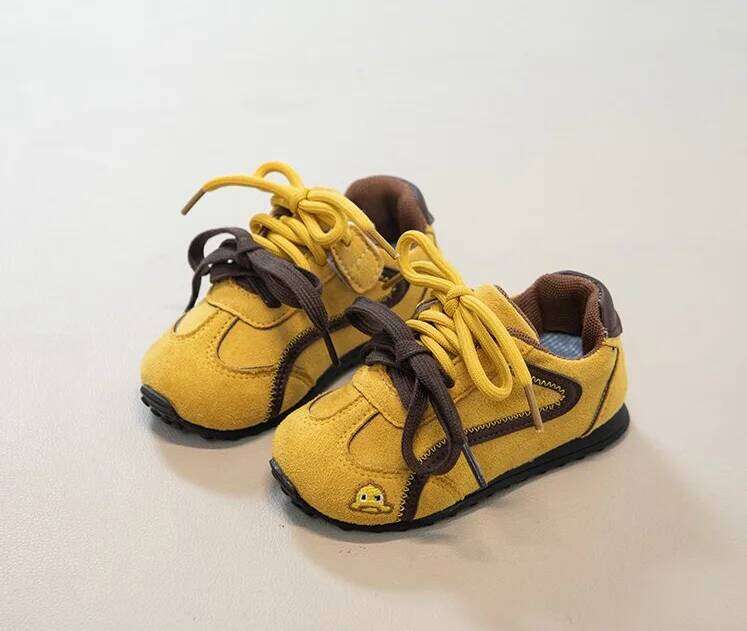 2026 Korean Fashion Spring New Children's Baby Boys Comfortable Soft Flat Girls Outdoor Campus Sports Shoes 26Y0304