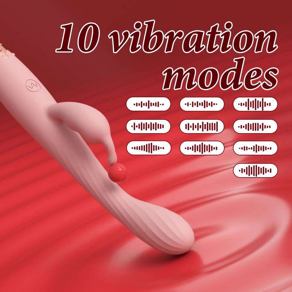 Powerful Rabbit Vibrator For Women Clitoris Stimulator Female G Spot Vibrating Vagina Masturbator Adult Sexy Toys W260305
