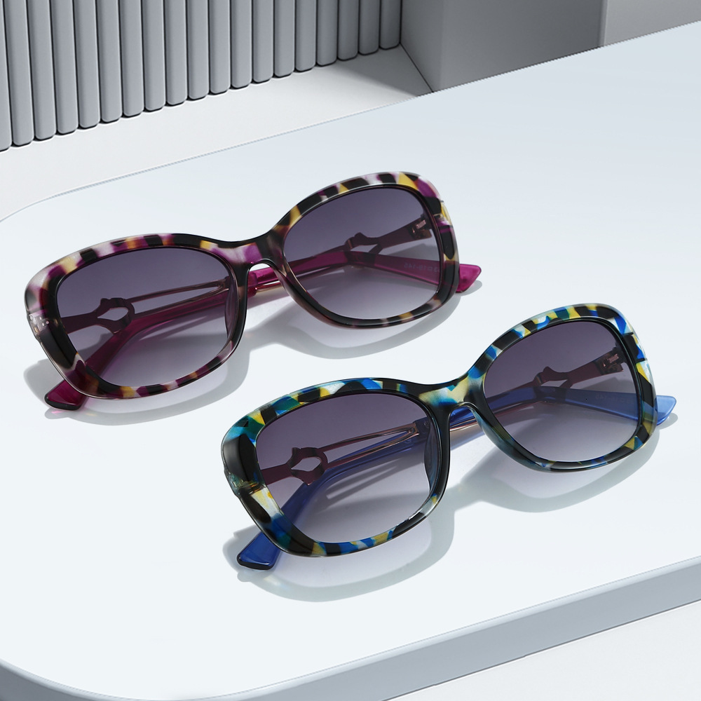New 25 European American trendy sunglasses, fashionable, UV-protective, high-end, popular for street photography and outdoor cycling