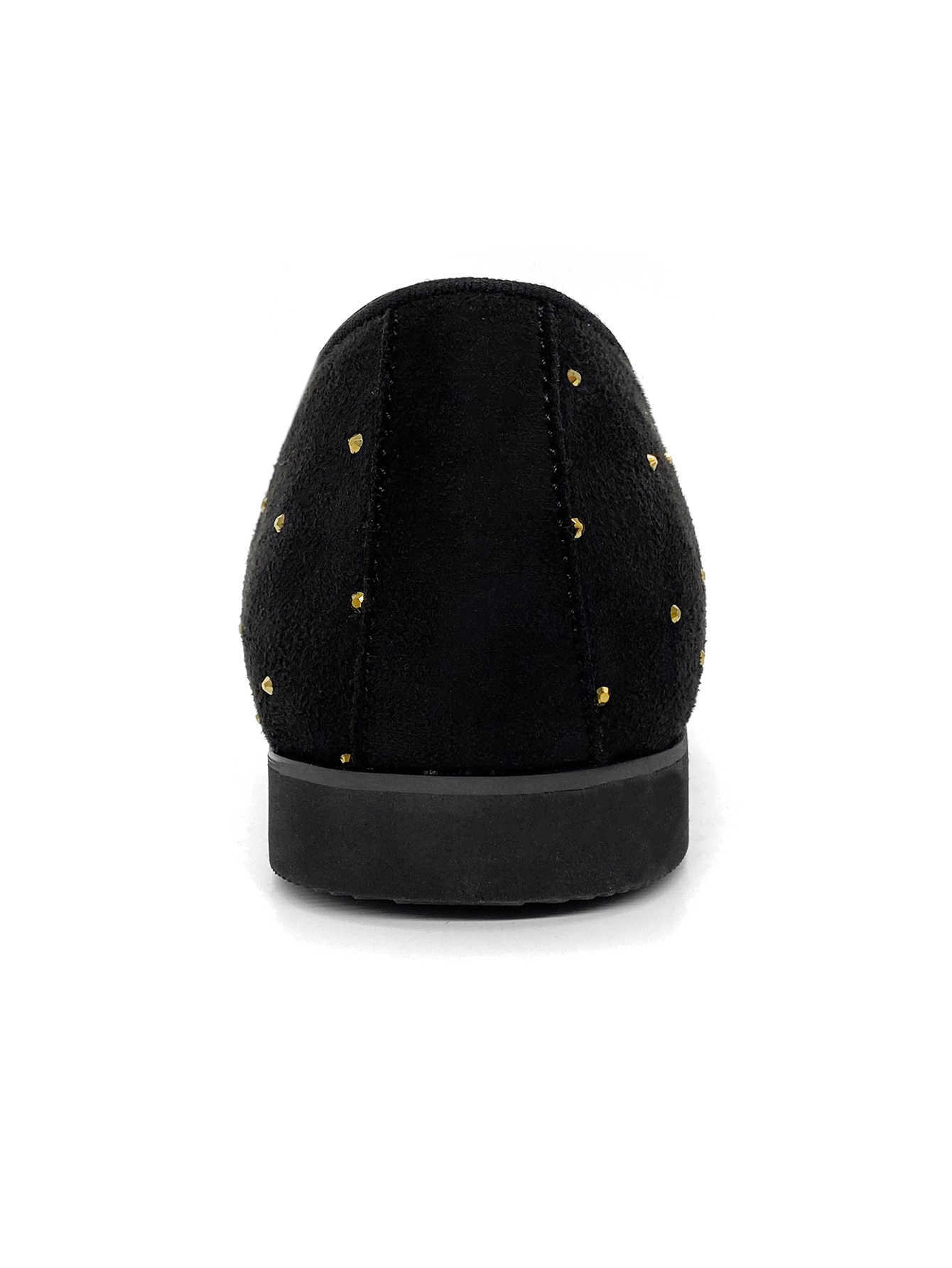 Men's Velvet Loafers Gold Studded Eagle Emblem Red Sole Slip On Dress Shoes Luxury Black Velvet Men's Loafers