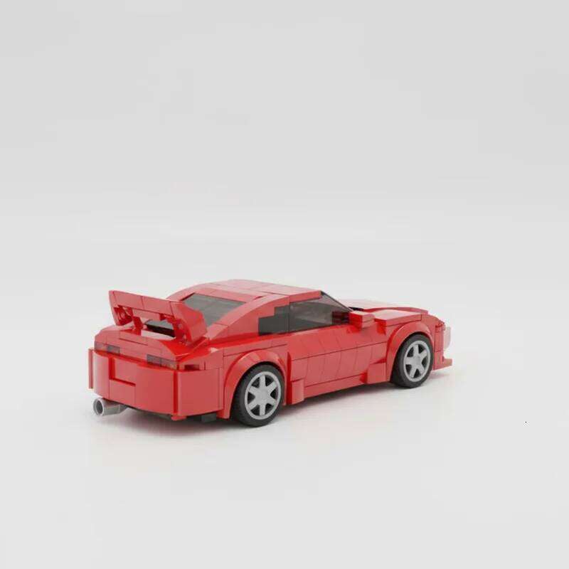 379PCS MOC Brian Classic Racing Building Blocks Four Color Series Assembling Model Toy Brick Children's Birthday Gift Z260306