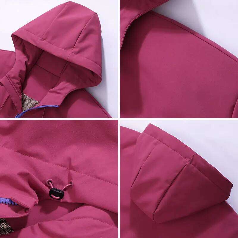 Winter Thicker Waterproof Windproof Sports Jacket Men Women Sport Hiking Running Hooded Casual Warm Coat