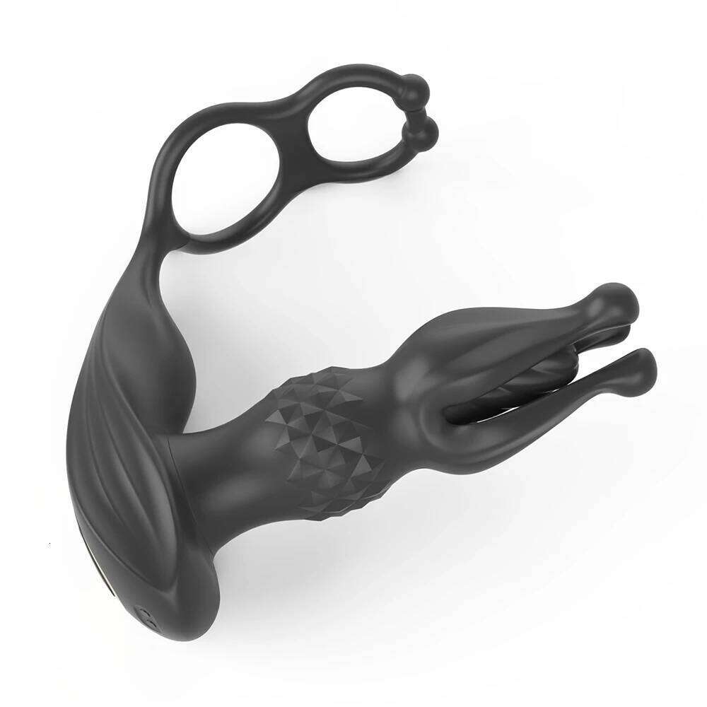 Male Sex Toys Prostate Massager Anal Remote Control Vibrator Rings Tension Shock Flapping Thrusting Vibrating Butt Plug W260305