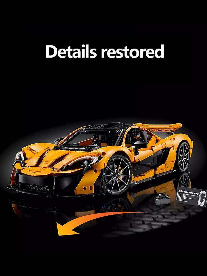 3900PCS McLaren P1 Assembled Building Block Sports Car Racing Model Toy Adults High-Difficulty Educational Gift for Boys and Z260306