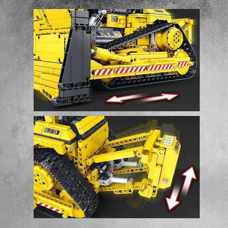 Technical Car APP Remote Control Moter Power Mechanical Bulldozer Building Blocks Brick Engineering Truck Toys Kid Moc Set Gifts Z260306