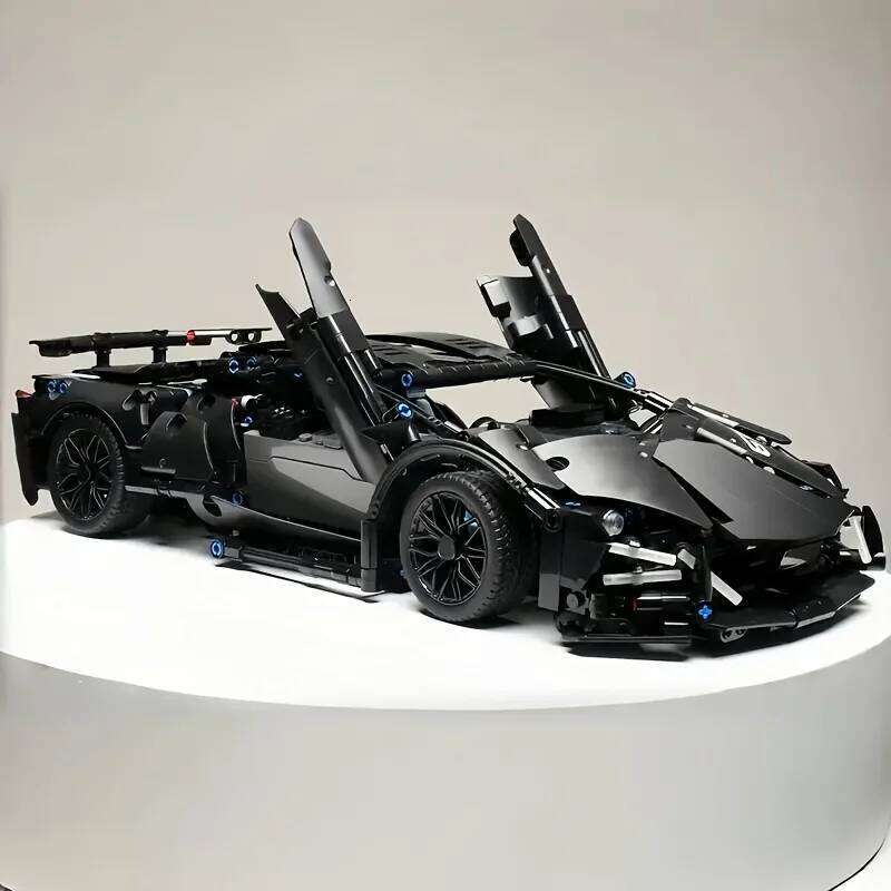 Technical Racing Sport Car Model Building Blocks technic adults 1:14 DIY Supercar Brick Puzzle Toys Kid Adult Gift1280+granule Z260306