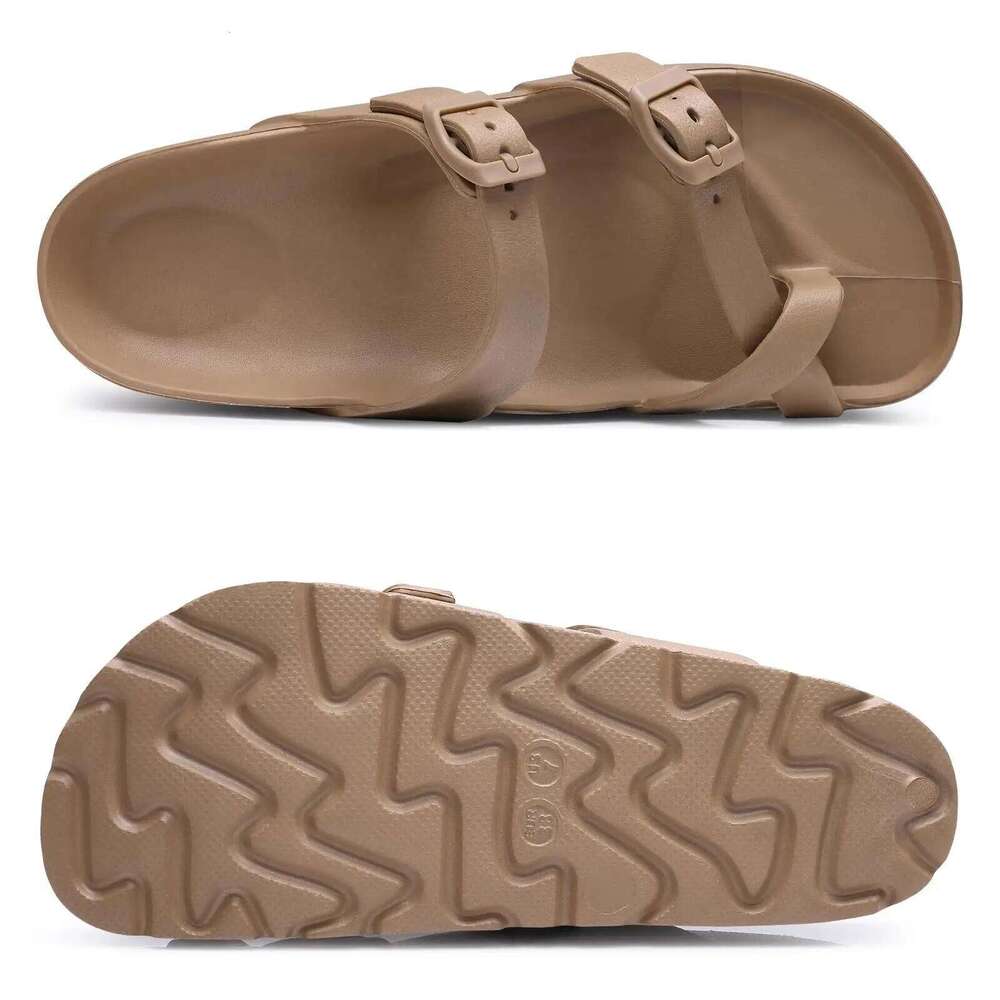 Litfun Summer New Clogs Sandals For Women Fashion Outdoor Antiskid Beach Slippers With Adjudtable Buckle Orthopedic House Slides