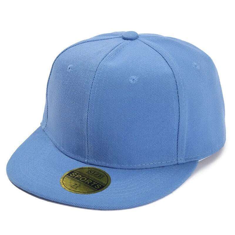 Color-Blocked Flat-Brim Baseball Cap Versatile Sunshade and Sun Protection Outdoor Fashion Unisex Street Hip-Hop Hat Y260304