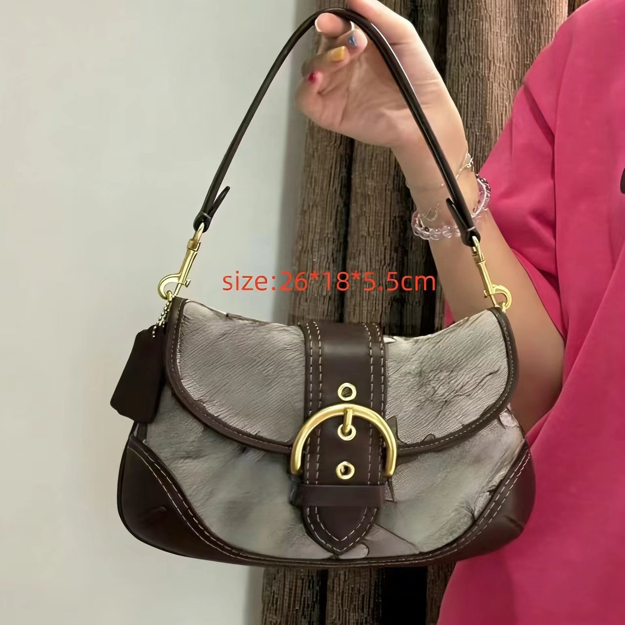Bags designer bag women bag luxury bag tote bag soho bag Underarm Shoulder Bag saddle bag Pea Bag Available in Leather or Full Leather cowhide multi color Hot sale