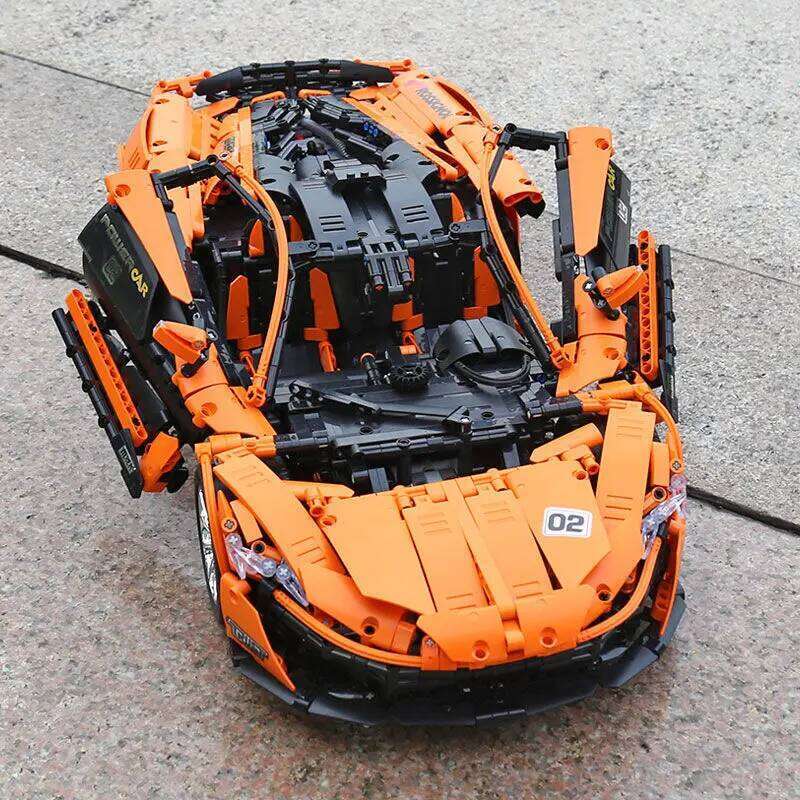 MOC-16915 Technical Famous Supercar Building Block Bricks Model Assembly Static Sports Racing Vehicles Sets Kids Toys Boys Gifts Z260306