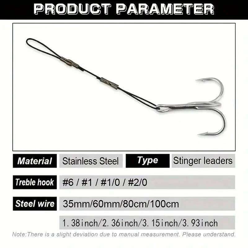 Treble Hooks, High Carboon Steel Hook, Perch Bass Predator, Fishing Accessories S260305