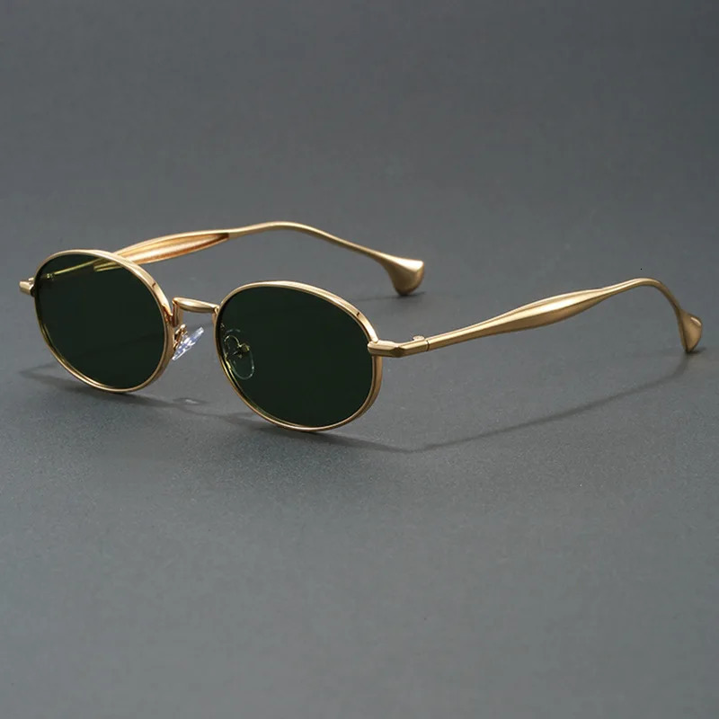 Retro Oval Sunglasses for Women Men Thick Frame Fashion Style Sunglasses UV400 Protection er Ins Trendy Glass 260302