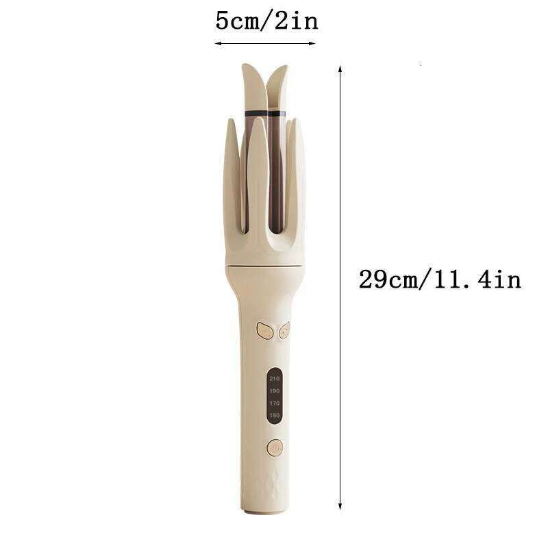 Automatic curling iron, 28 mm barrel, 4 temperature modes, negative ion generator, smart timer and sensorU.S. Plugs 26Y0306