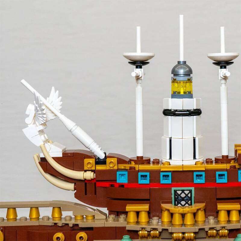 3402PCS The Baratie Floating Restaurant Building Blocks With 10 Figures Assemble Bricks Toy Gift For Children Adult Z260305